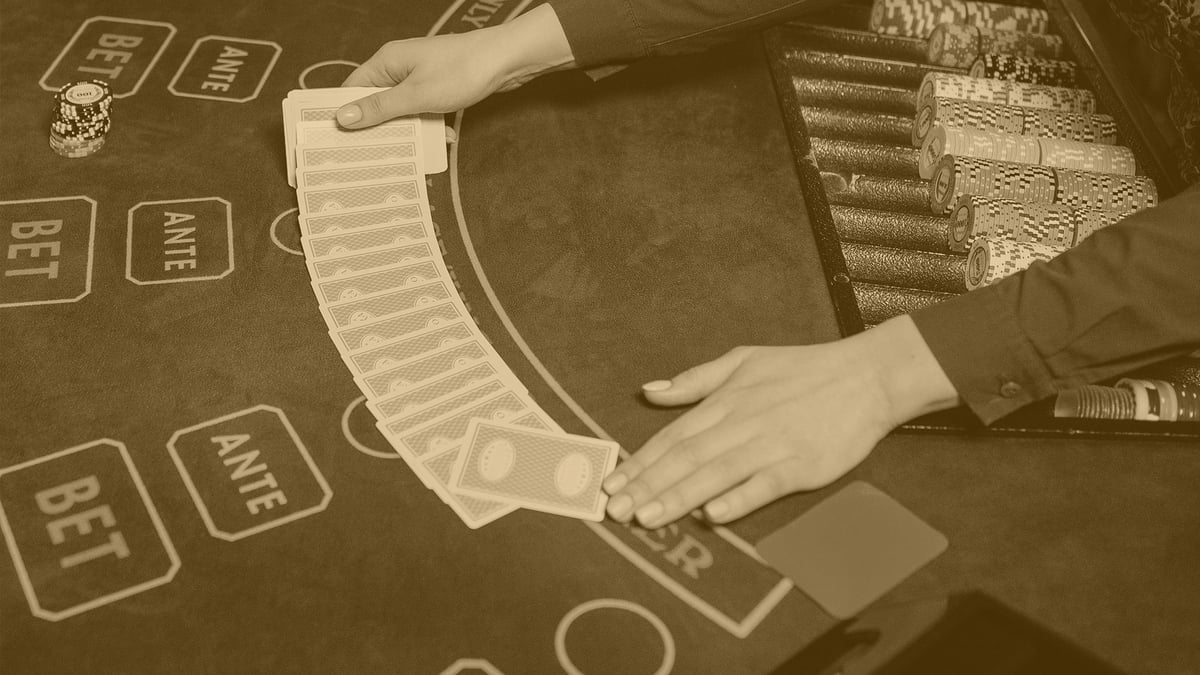 Ett parti baccarat online i Golden bull live casino.