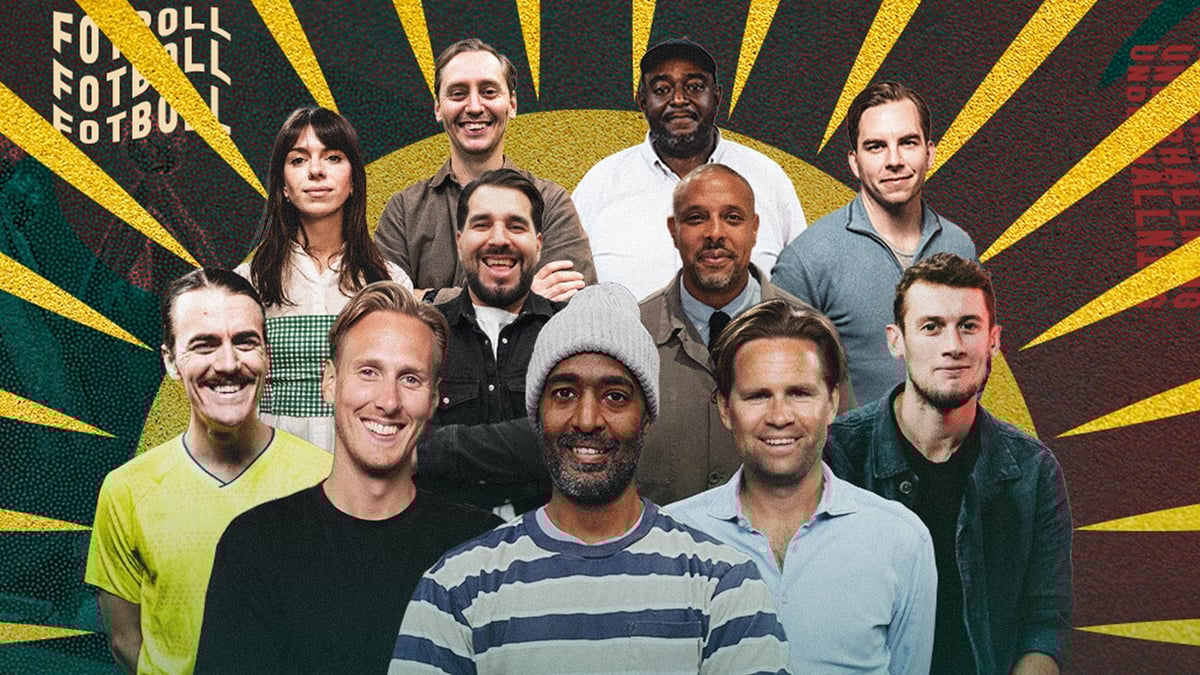 Gänget på Fotbollsmorgon samlade.