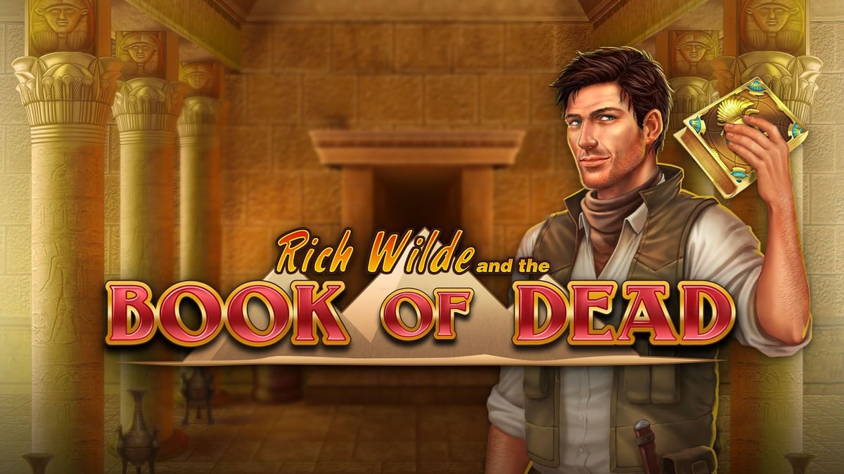 Book of Dead är ett av alla spel med free spins hos Golden Bull.