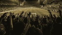 Fansen jublar på ett möte mellan Man City och Man United